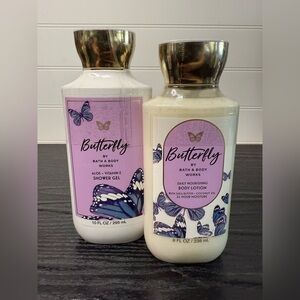 🦋 New & Discontinued Bath & Body Works Butterfly Shower Gel and Body Lotion 🦋